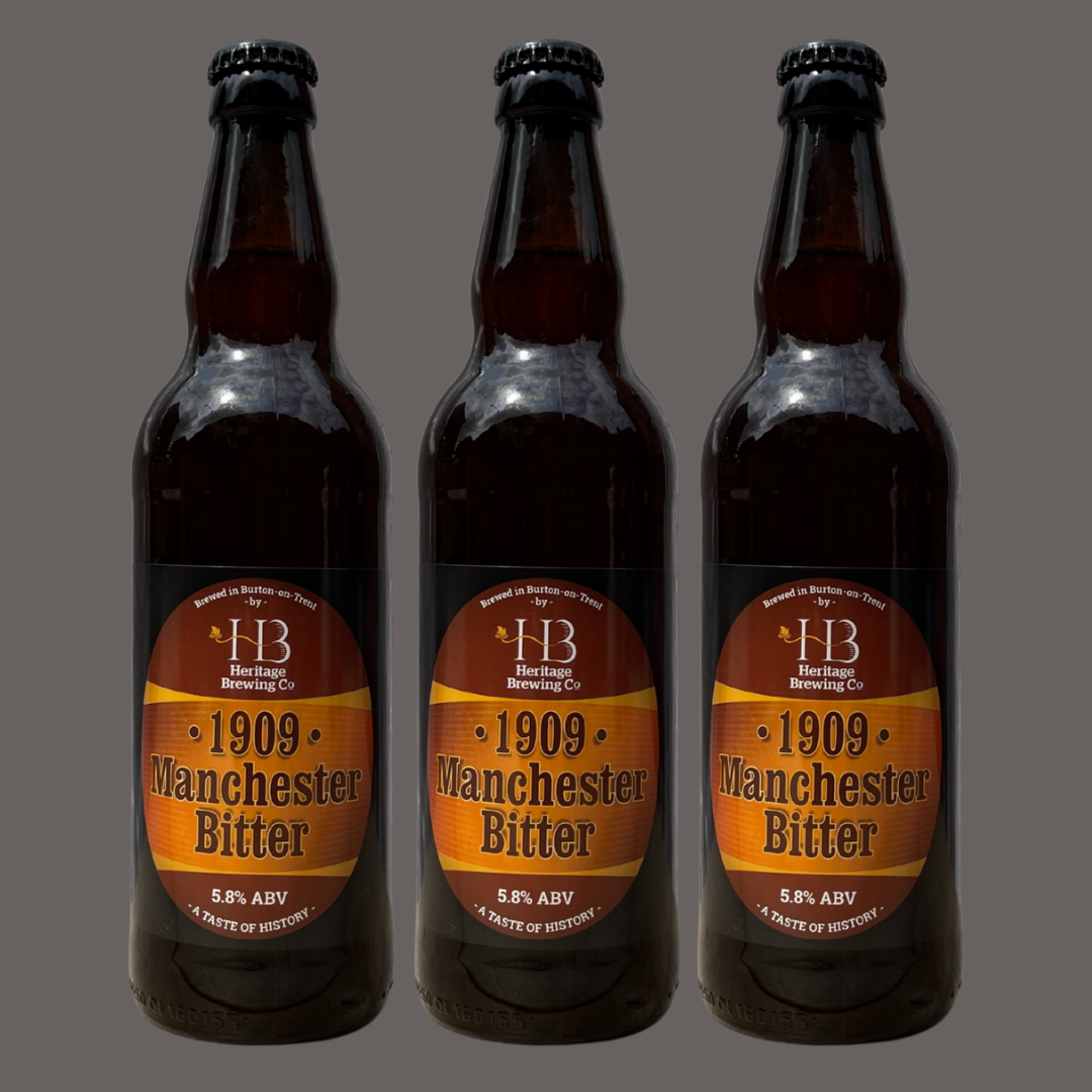 1909 Manchester Bitter 5.8% 12 x 500ml Bottles (full case)