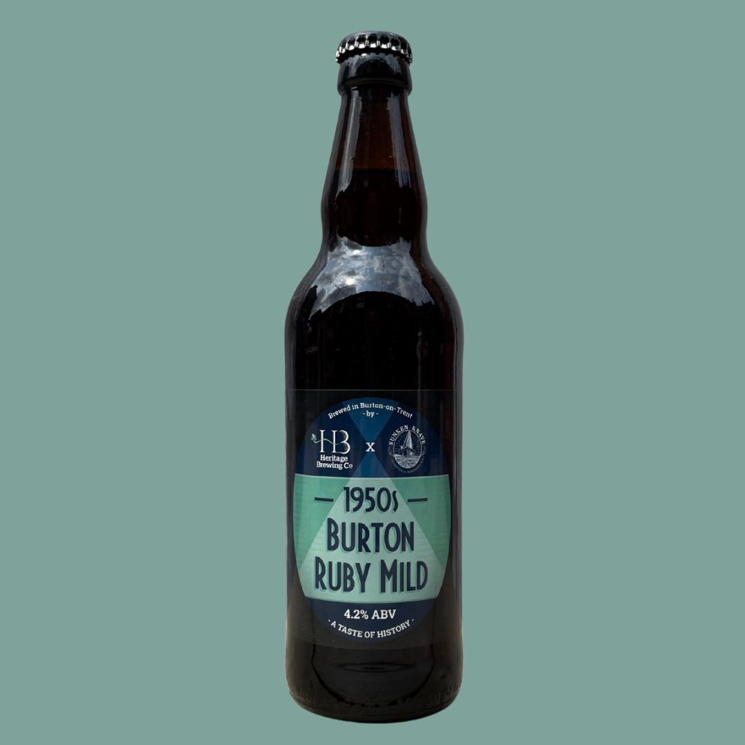 1950s Burton Ruby Mild 4.3% 500ml Bottle