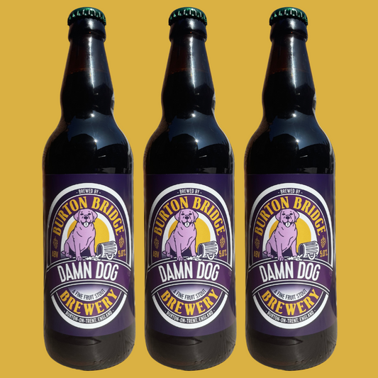 Damn Dog Stout 5% 12 x 500ml Bottles (full case)