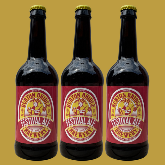 Festival Ale 5.5% 12 x 500ml Bottles (full case)