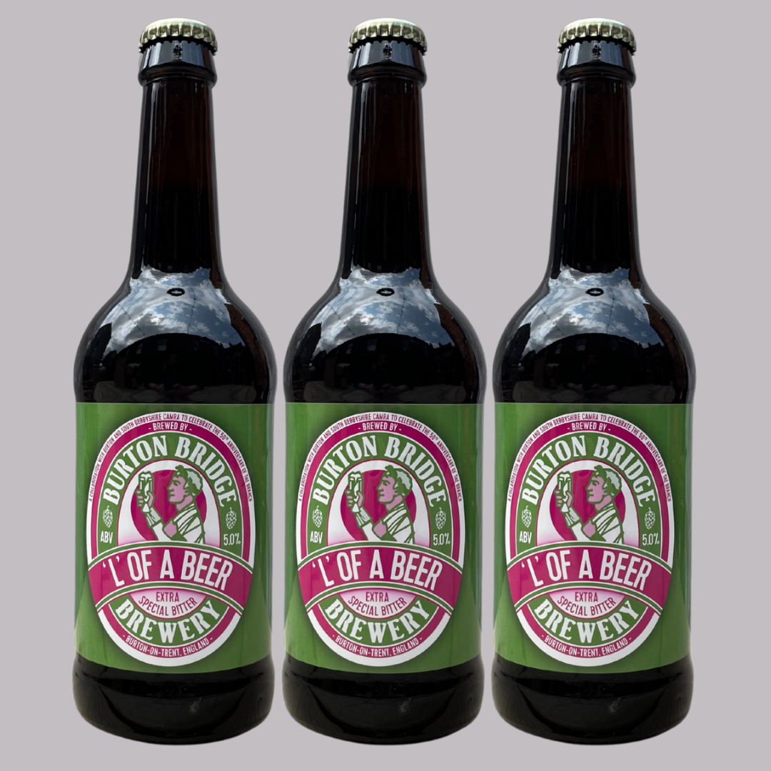 L of a Beer 5% 12 x 500ml Bottles (full case)