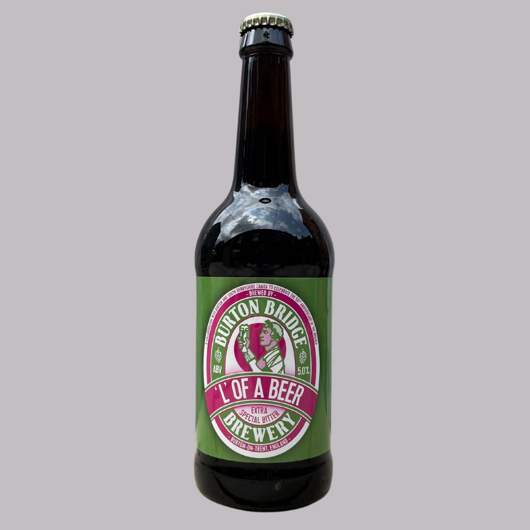 L of a Beer 5% 500ml Bottle