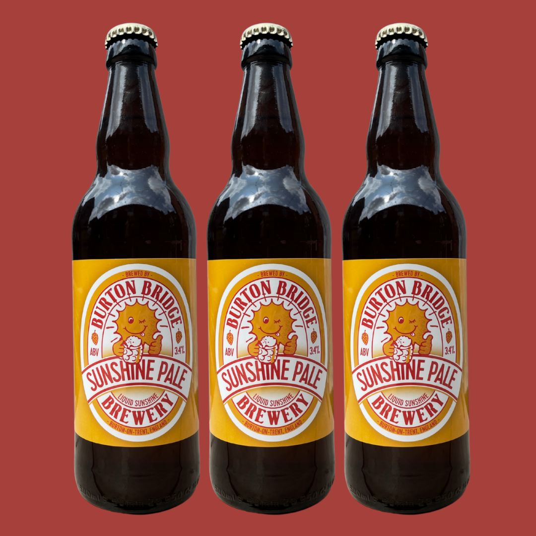 Sunshine Pale 3.4% 12 x 500ml Bottles (full case)